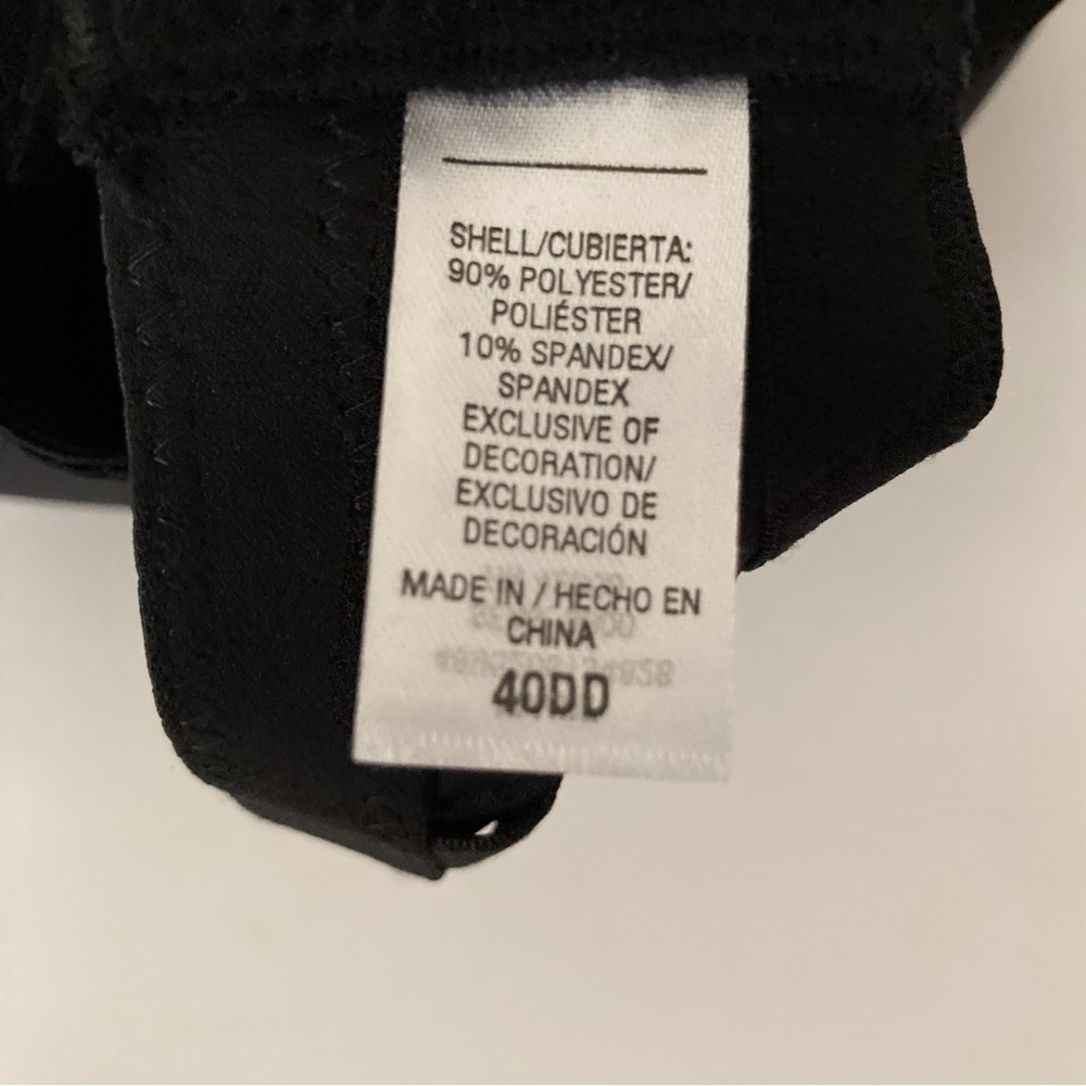 KMart Black Bra | Size 40DD - Picture 4 of 4